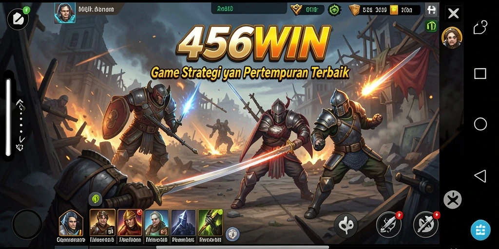 Screenshot gameplay 456WIN yang menampilkan pertempuran seru.