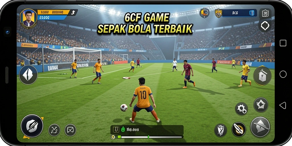 Tampilan gameplay yang mendebarkan dalam 6CF.