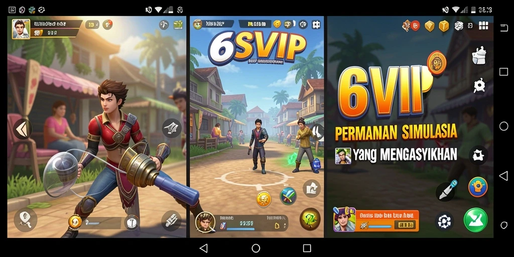 Tampilan menarik dari gameplay 6SVIP yang penuh aksi.