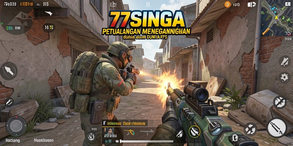 Tampilan gameplay seru dari 77SINGA yang penuh aksi.