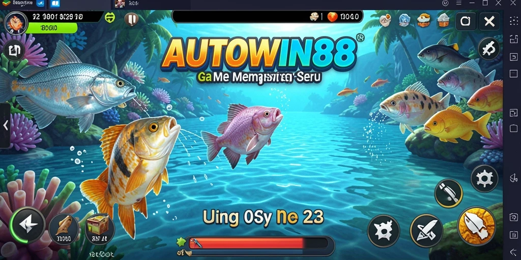 Gameplay seru AUTOWIN88 dengan pengalaman memancing yang menarik.