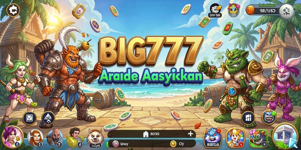 Tampilan menarik gameplay BIG777 yang penuh tantangan Arcade.