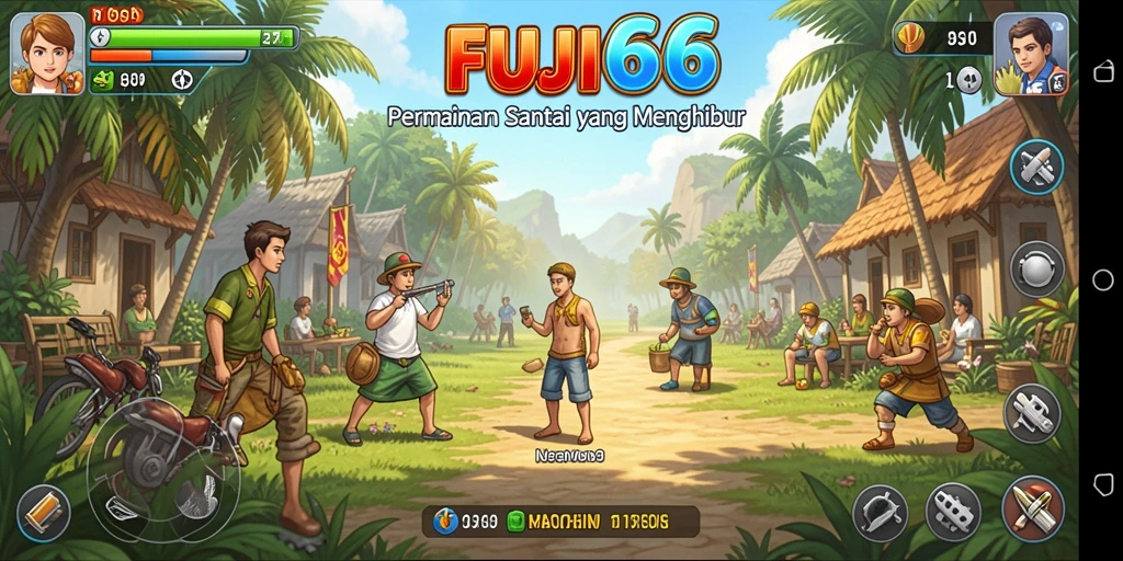 Tampilan menarik dari gameplay FUJI66 yang santai dan seru.