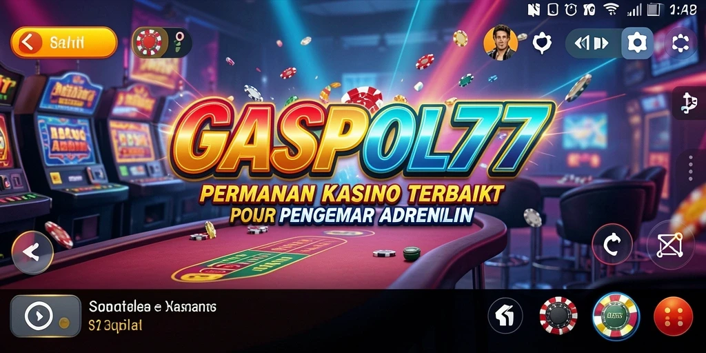 Tampilan gameplay seru dari Kasino GASPOL77 dengan berbagai pilihan permainan.