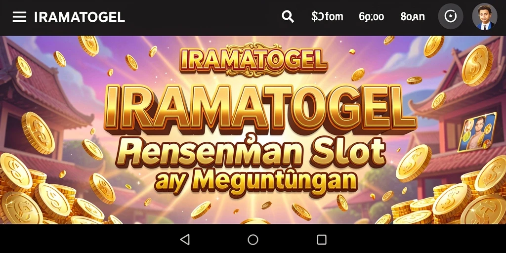 Tampilan menarik dari gameplay Slot IRAMATOGEL yang seru.