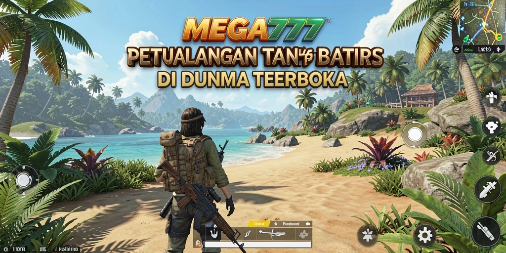 Screenshot MEGA777 menampilkan aksi eksplorasi mendalam dalam dunia terbuka.