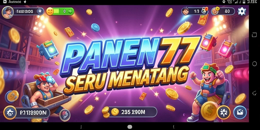Tampilan gameplay seru dari PANEN77 yang penuh tantangan.