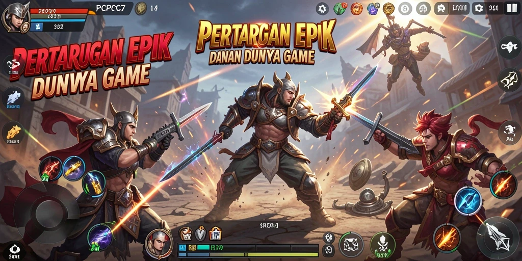Gameplay memukau dengan pertarungan yang mendebarkan di PCPC7.