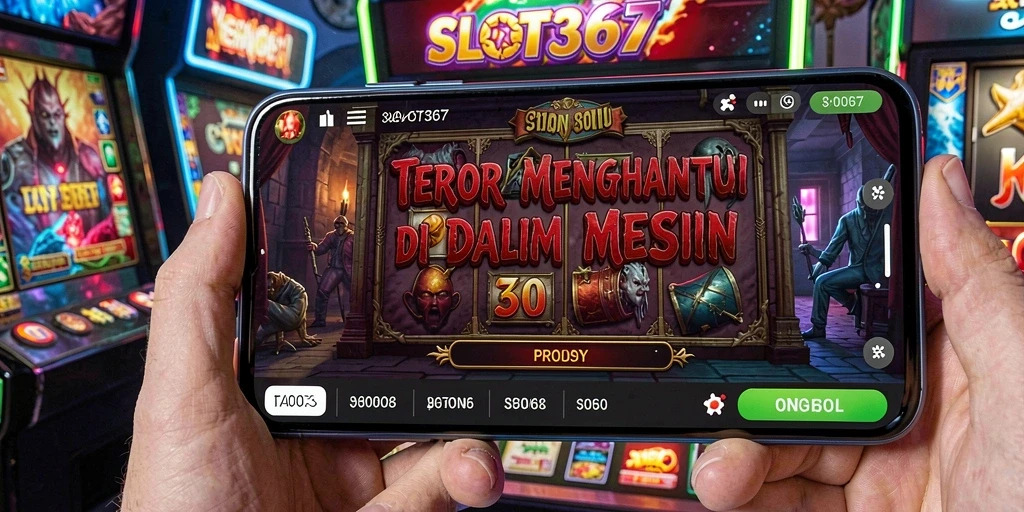 Tampilan menegangkan dari gameplay SLOT367 yang menghantui.