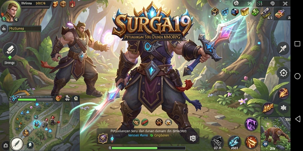 Gameplay menawan dari SURGA19 di dunia MMORPG.