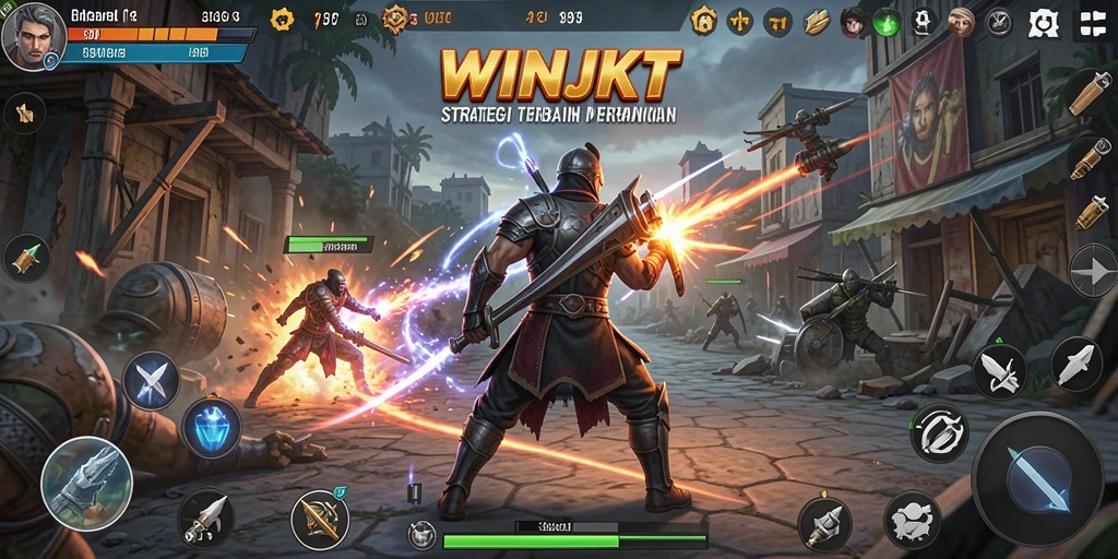 Tangkapan layar gameplay menegangkan di WINJKT.